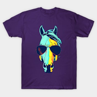 Horse with Sunglasses T-Shirt